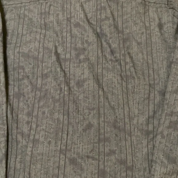 Ralph Lauren Blue Button Down Shirt XL Textured 3/4 Sleeve Classic Lightweight - Picture 6 of 10